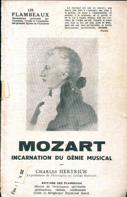 Mozart. Incarnation du génie musical - Charles Hertrich - Livre
