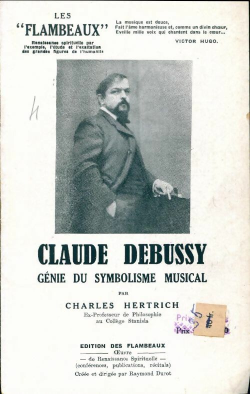 Claude Bebussy, génie du symbolisme musical - Charles Hertrich - Livre