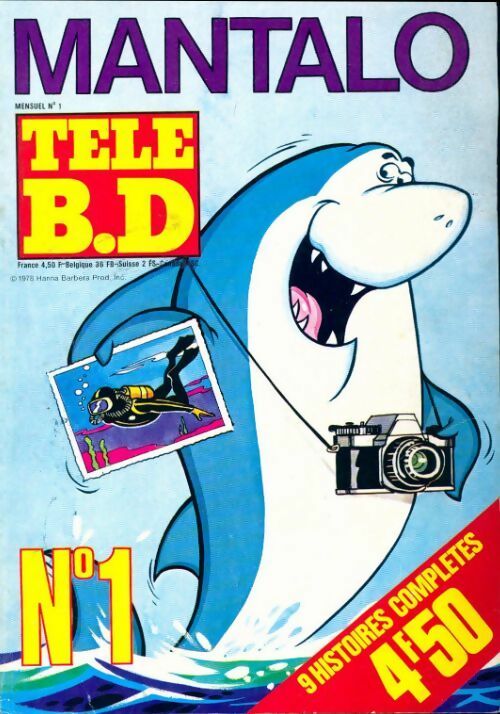 Télé B.D. n°1 : Mantalo - Collectif - Livre