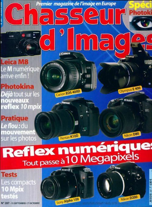 Chasseur d'images n°287 : Réflex numérique - Collectif - Livre