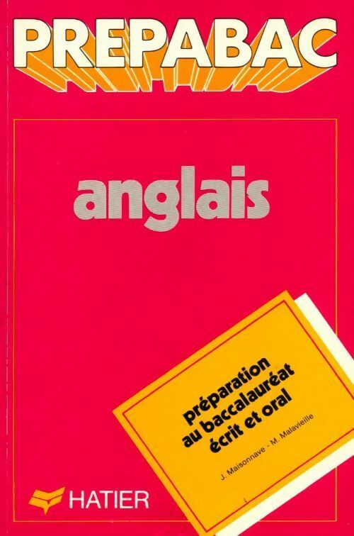 Anglais LV1-LV2 terminales - Malavieille - Livre
