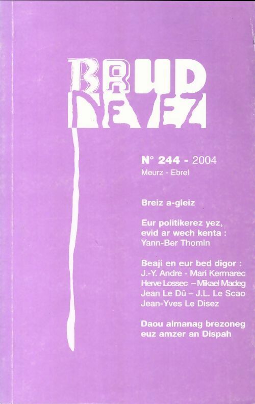 Brud nevez n°244 - Collectif - Livre