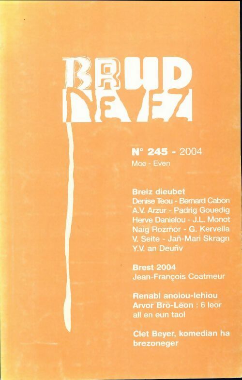 Brud nevez n°245 - Collectif - Livre