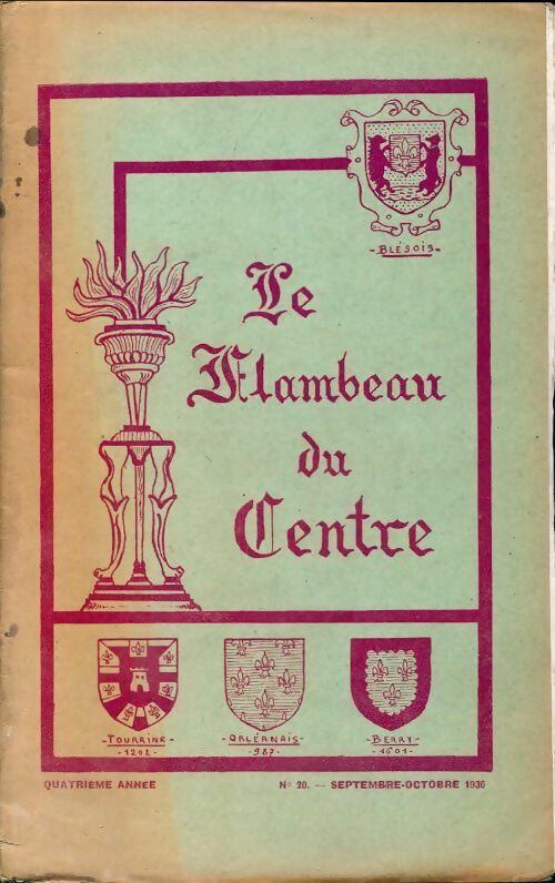Le flambeau du centre n°20 - Collectif - Livre
