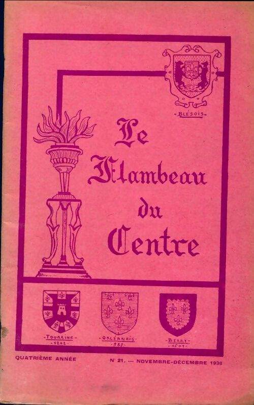 Le flambeau du centre n°21 - Collectif - Livre
