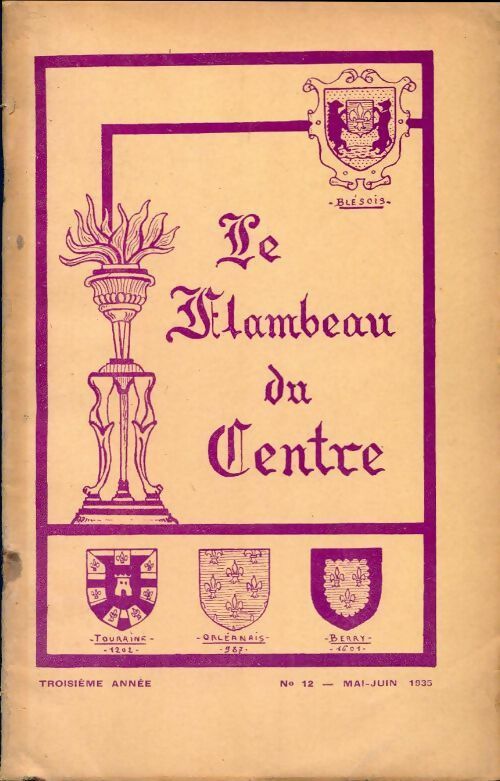 Le flambeau du centre n°12 - Collectif - Livre