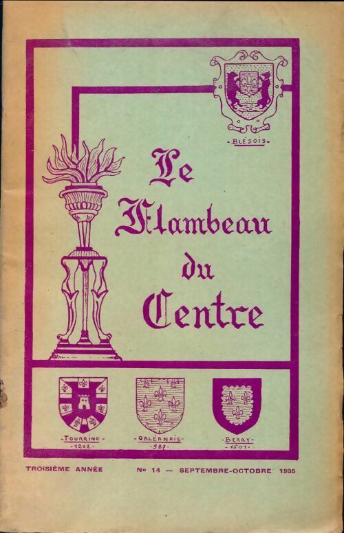 Le flambeau du centre n°14 - Collectif - Livre