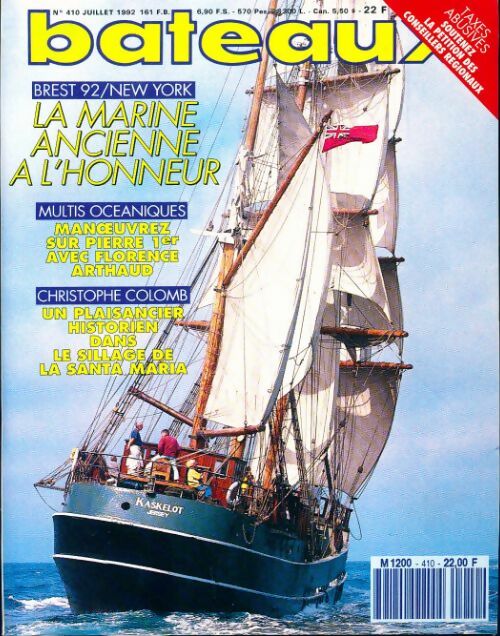 Bateaux n°410 : La marine ancienne à l'honneur - Collectif - Livre