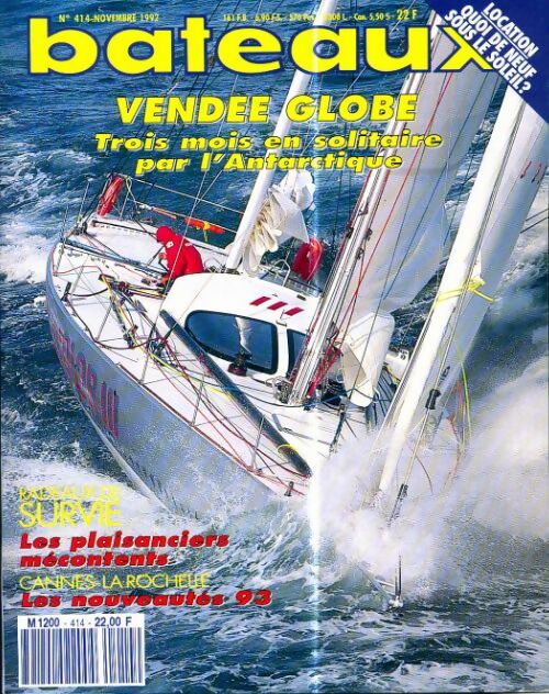 Bateaux n°414 : Vendée Globe - Collectif - Livre