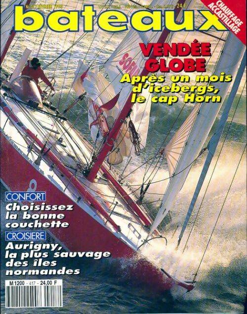 Bateaux n°417 : Vendée Globe - Collectif - Livre