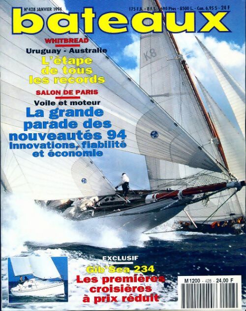 Bateaux n°428 : Whitbread - Collectif - Livre