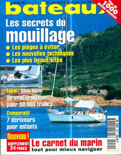 Bateaux n°459 : Les secrets du mouillage - Collectif - Livre
