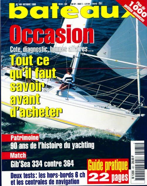 Bateaux n°461 : Occasion - Collectif - Livre