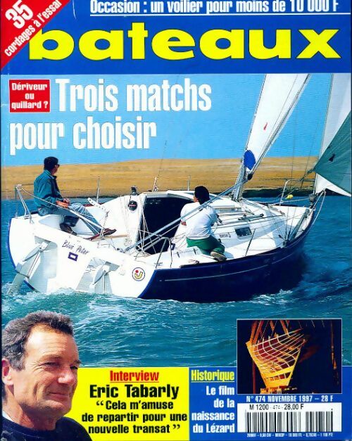 Bateaux n°474 : Trois matchs pour choisir - Collectif - Livre