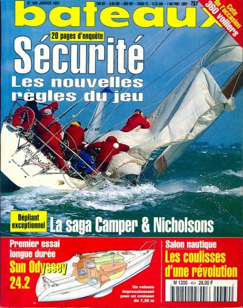 Bateaux n°464 : Sécurité - Collectif - Livre