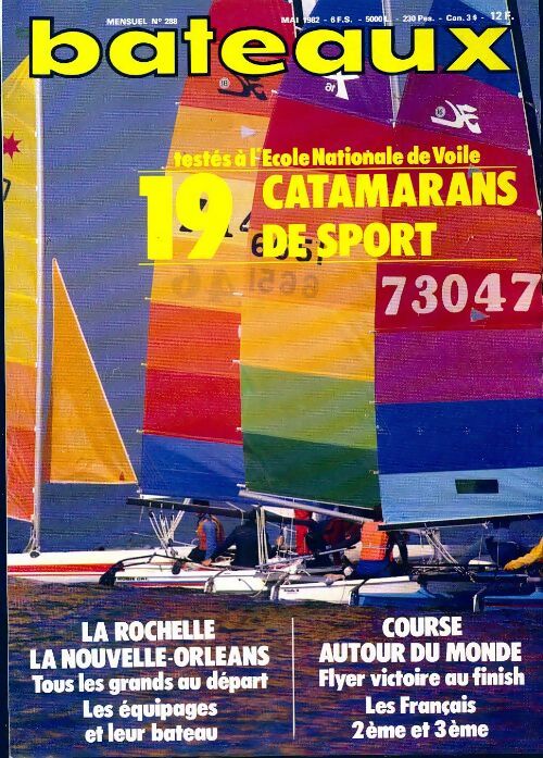 Bateaux n°288 : 19 catamarans de sport - Collectif - Livre