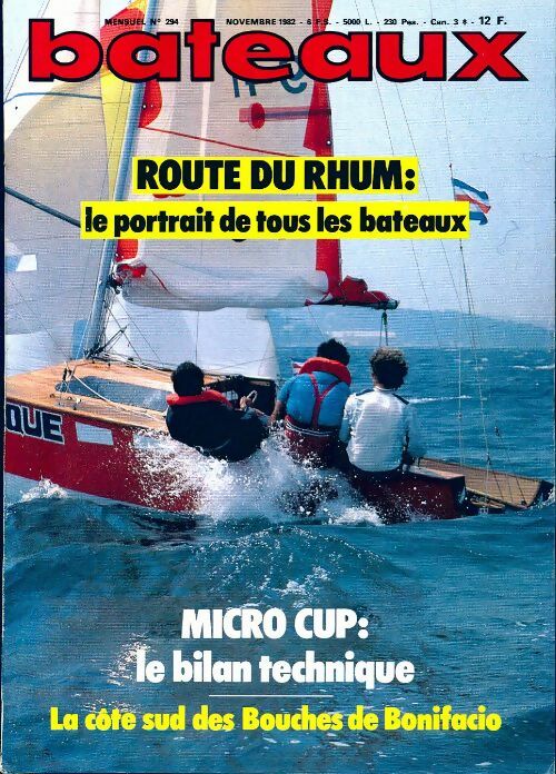 Bateaux n°294 : Route du Rhum - Collectif - Livre
