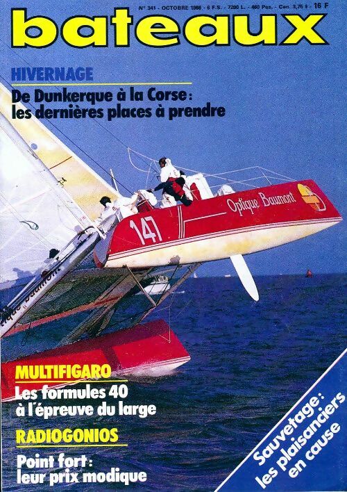 Bateaux n°341 : Hivernage / Multifigaro - Collectif - Livre