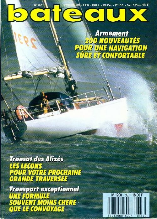 Bateaux n°357 : 200 nouveautés pour une navigation sûre - Collectif - Livre