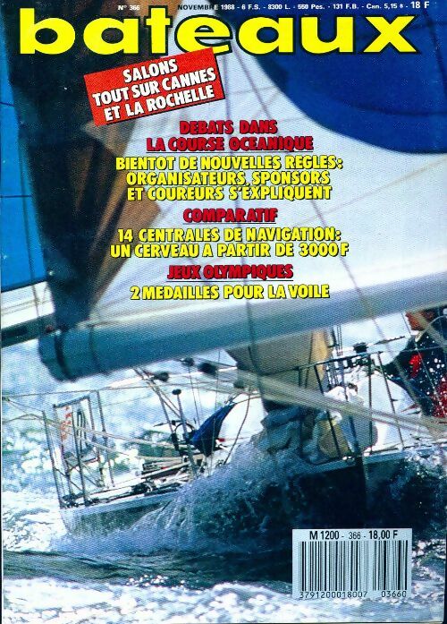 Bateaux n°366 : Salons. Tout sur Cannes et la Rochelle - Collectif - Livre