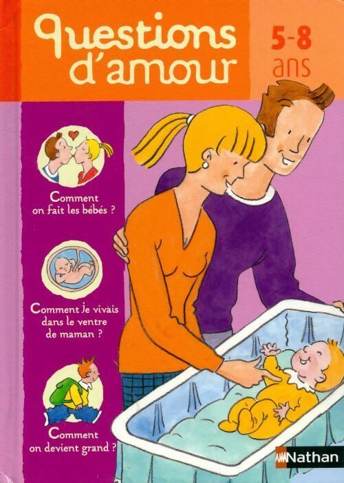 Questions d'amour 5-8 ans - Virginie Dumont - Livre