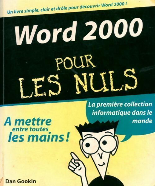 Word 2000 pour Windows pour les nuls - Dan Gookin - Livre