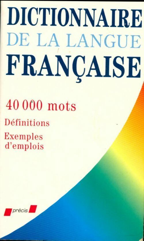 Dictionnaire de la langue française - Dubois - Livre