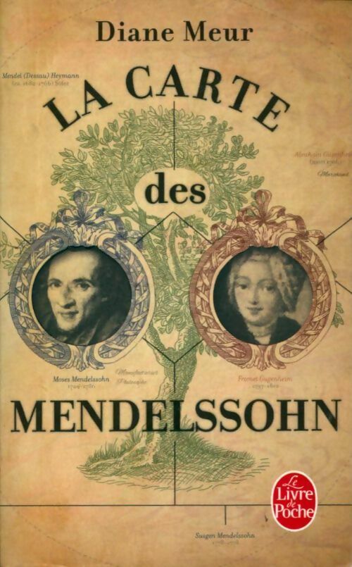 La carte des Mendelssohn - Diane Meur - Livre