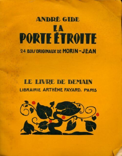 La porte étroite - André Gide - Livre