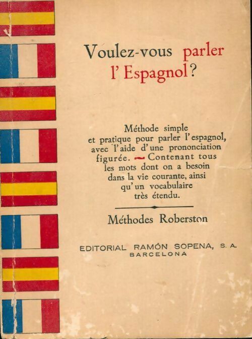 Voulez vous parler l'espagnol ? - Collectif - Livre