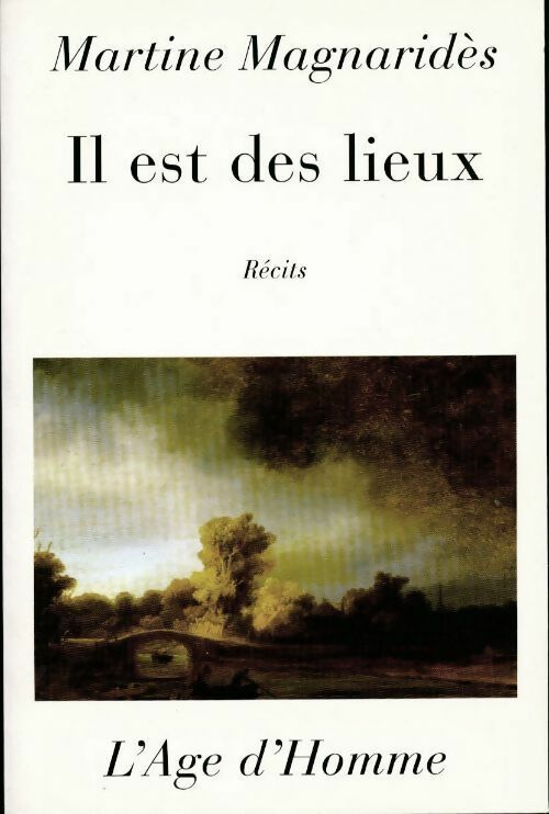 Il est des lieux - Martine Magnaridès - Livre