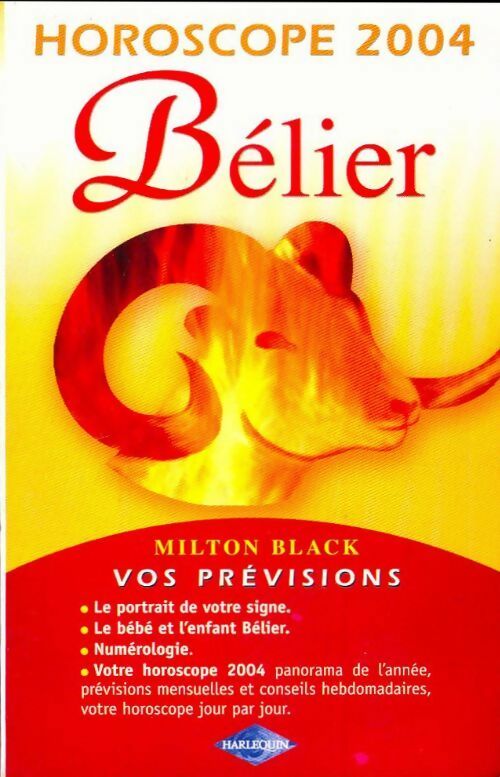 Bélier 2004 - Milton Black - Livre