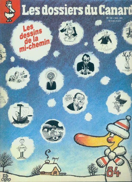 Les dossiers du canard enchaîné n°14 : Les dessins de la mi-chemin - Collectif - Livre