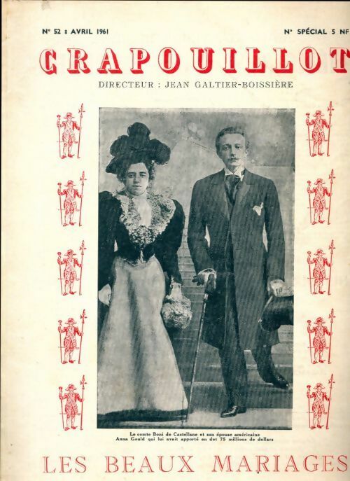 Le crapouillot n°52 : Les beaux mariages - Collectif - Livre