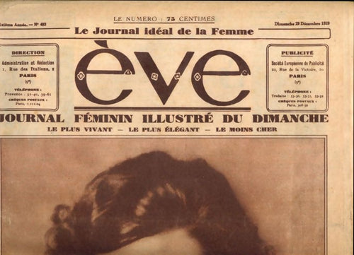 Eve n°483 - Collectif - Livre