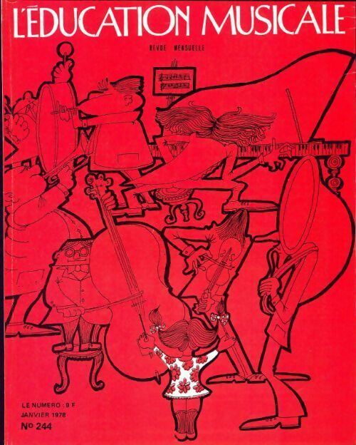 L'éducation musicale n°244 - Collectif - Livre
