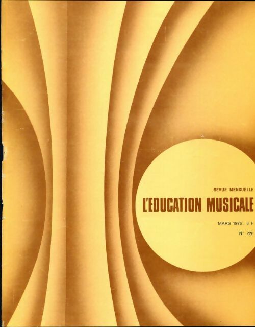 L'éducation musicale n°226 - Collectif - Livre