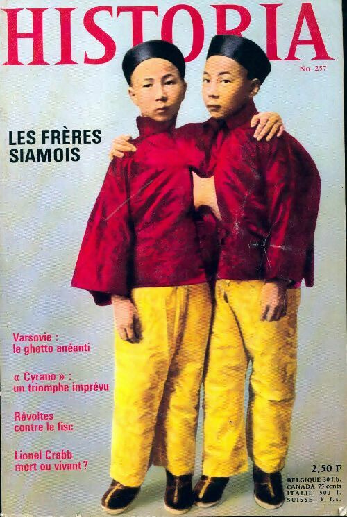 Historia n°257 : Les frères siamois - Collectif - Livre