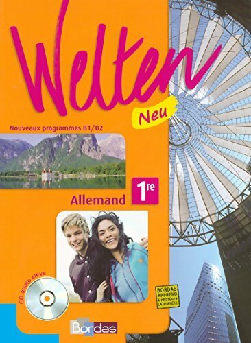Welten neu 1re ? manuel avec CD audio élève - Collectif - Livre