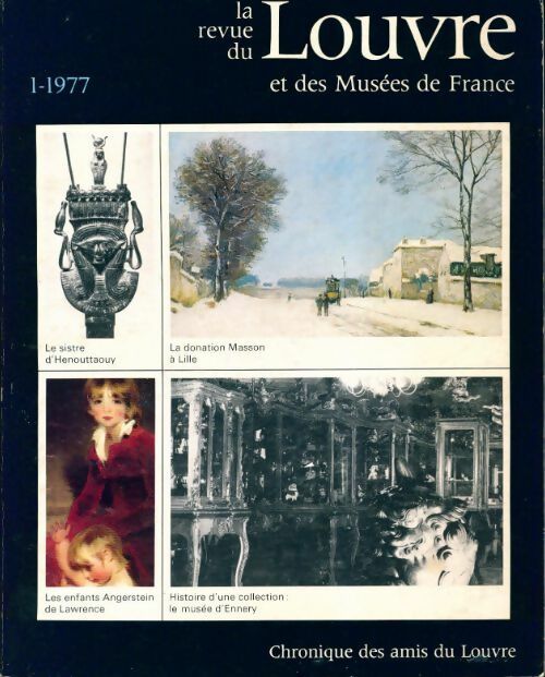 La revue du Louvre et des musées de France 27e année n°1 - Collectif - Livre
