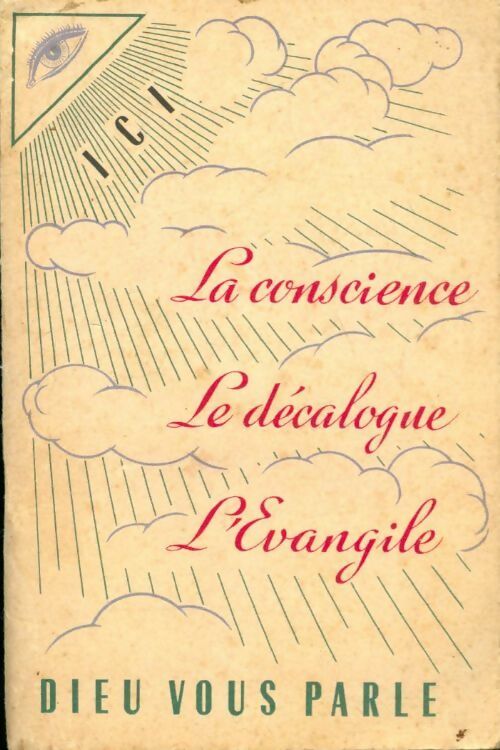 Ici Dieu vous parle - Abbé Pincemin - Livre