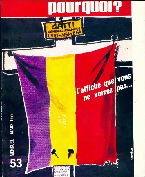 Pourquoi ? n°53 : L'affiche que vous ne verrez pas... - Collectif - Livre