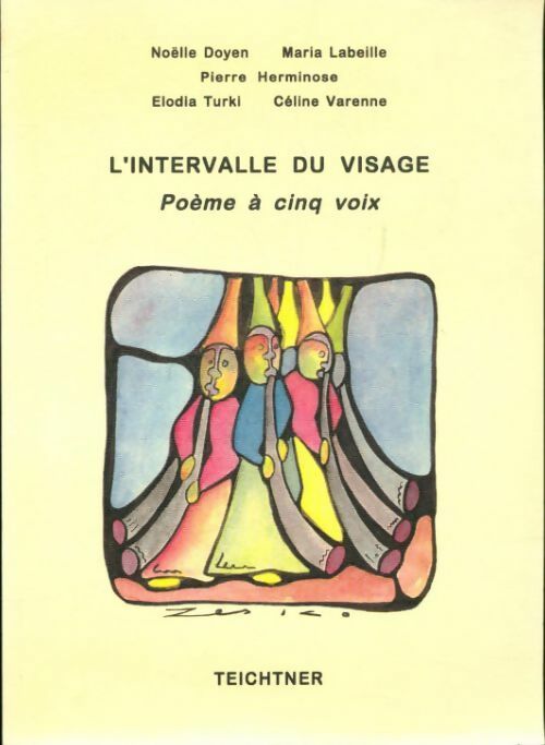 L'intervalle du visage - Collectif - Livre