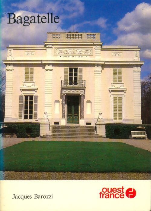 Bagatelle - Jacques Barozzi - Livre