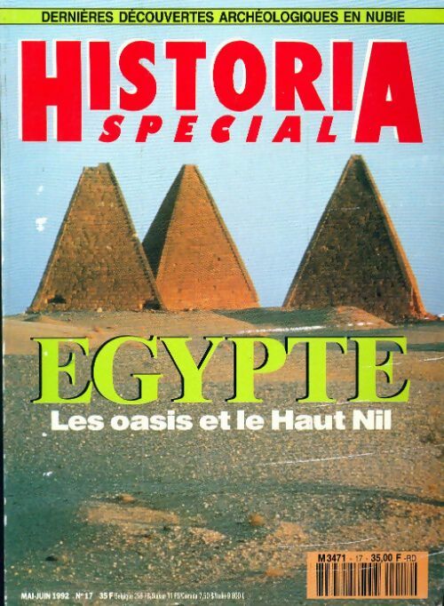 Historia Spécial n°17 : Egypte. Les oasis et le Haut Nil - Collectif - Livre