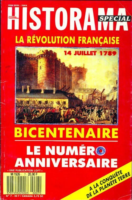 Historama spécial n°1 : La révolution française bicentenaire Tome I : Les années décisives - Collectif - Livre