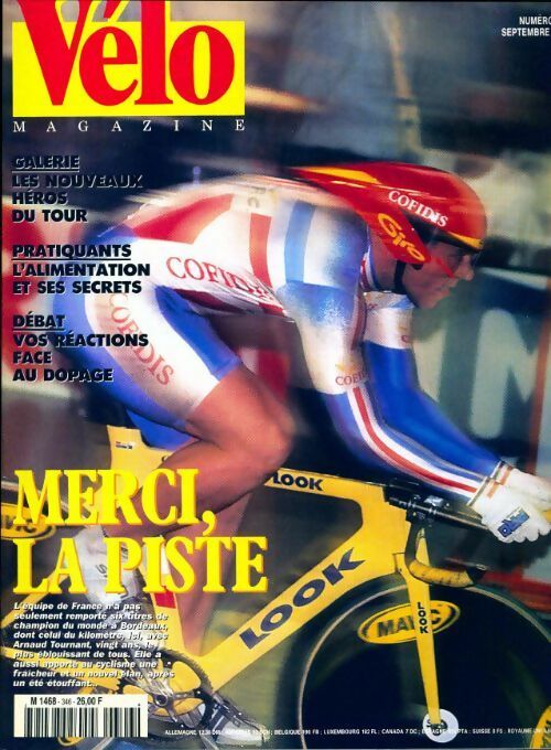 Vélo magazine n°346 : Merci, la piste - Collectif - Livre