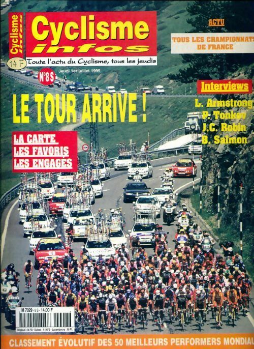 Cyclisme infos n°8 - Collectif - Livre