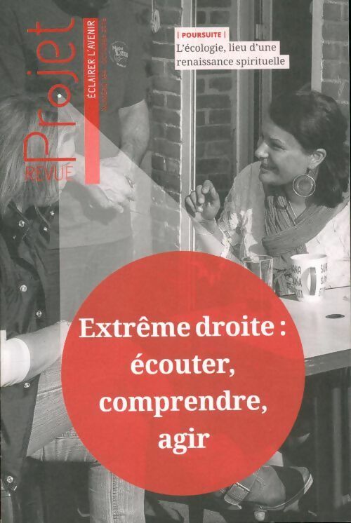 Projet n°354 : Extrème droite : Ecouter, comprendre, agir - Collectif - Livre