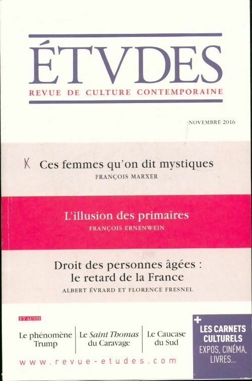 Etudes n°423-2 - Collectif - Livre